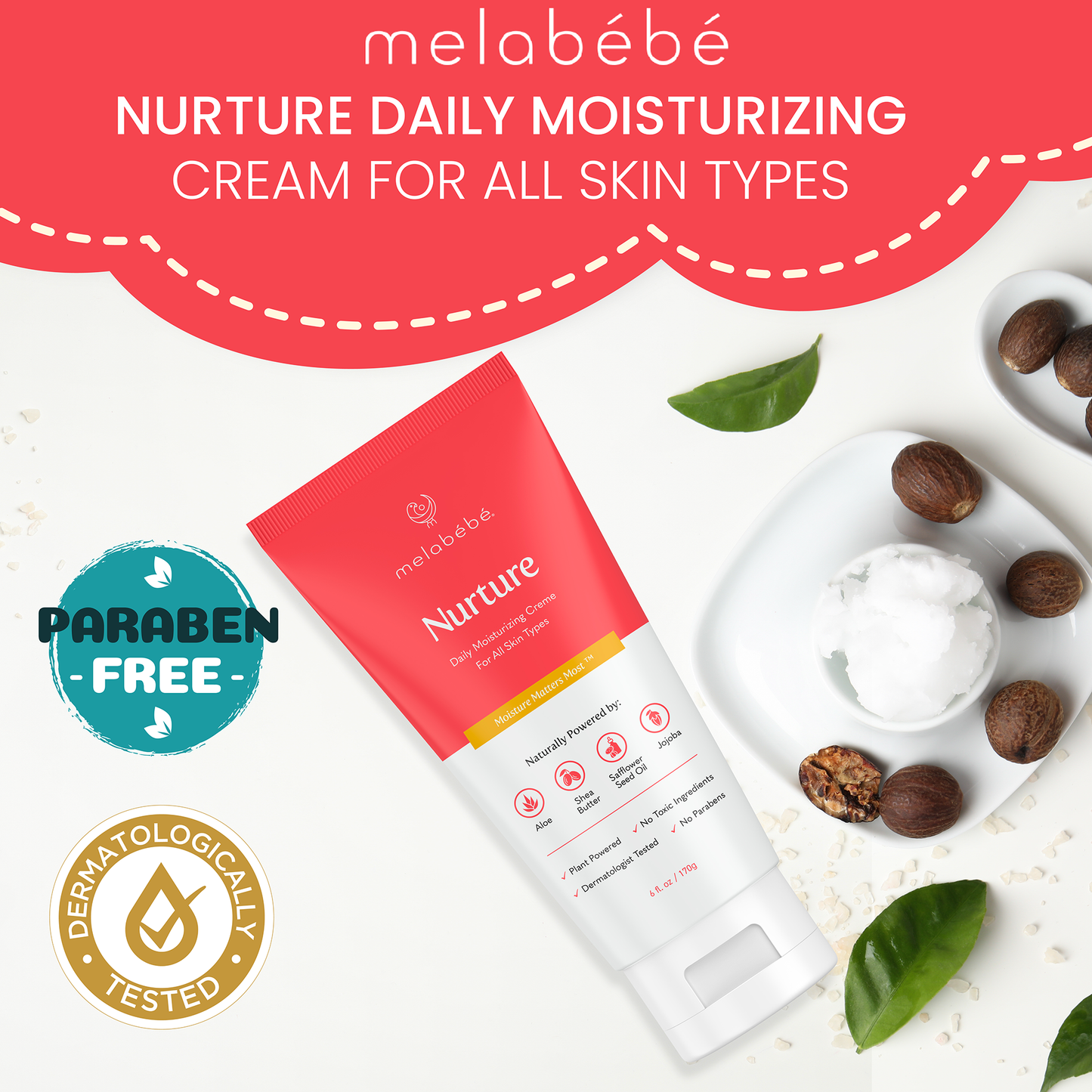 Melabebe's Nurture: Daily Moisturizing Cream for All Skin Types